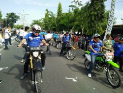 Usai Buka Road Race, Bupati dan Wabup Sampang Naiki Motor Trail