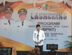 Launching BPNT, Wabup: Sampang Paling Siap Dibanding Kabupaten Lain