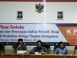 KPU Sampang Tetapkan 821.014 DPTHP-3 Pemilu 2019