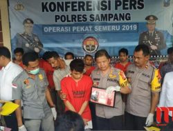 Di Sampang, 47 Orang Terjaring Operasi Pekat Semeru