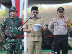 Bupati Sampang Resmikan Program TMMD ke-105