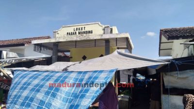 Pedagang Keluhkan Renovasi Pasar Manding Sumenep