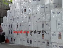 KPU Sampang Buka Kotak Suara Pemilu