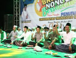 ‘Bringin Nonggal Bersholawat’ Tutup KKN 26 UTM