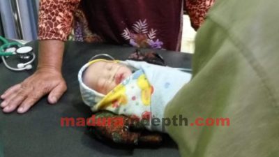 Geger, Bayi Perempuan Ditemukan di Halaman Rumah Warga Bangkalan
