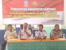 Dongkrak PAD, Pemkab Sampang Gencar Sosialisi Parkir Berlangganan