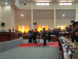 Pimpinan Definitif Dilantik, Fadol Pimpin DPRD Sampang Lima Tahun Ke Depan