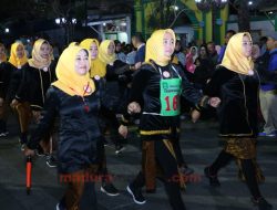 Uniknya Gerak Jalan Tradisional Di Sumenep, Rebutkan Hadiah 15 Juta Rupiah