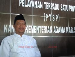 Seluruh Pegawai Kemenag Sampang Bekerja di Rumah