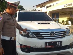Mobil Cakades Bancelok Sampang Kena Tilang Operasi Zebra Semeru 2019