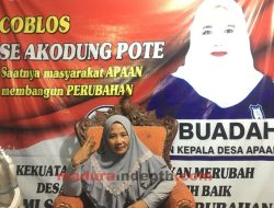 Raih Suara Terbanyak, Hj Buadah Janji Tingkatkan Infrastruktur Desa Apa’an