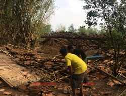 Tujuh Rumah Rusak Diterjang Puting Beliung