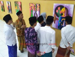Chairil Alwan Gelar Pameran Seni Rupa di Sampang Madura