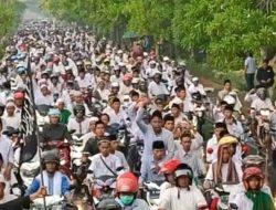 Tuntut Sukmawati Dihukum, Ribuan Santri Kepung Mapolres Bangkalan