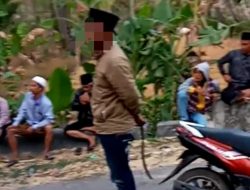 Warga Desa Pragaan Daya Kembali Blokade Jalan