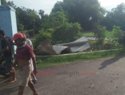 Hujan Deras Disertai Angin Puting Beliung Sebabkan Puluhan Rumah Rusak