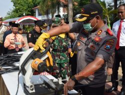Polres Pamekasan Musnahkan 50 Knalpot Brong