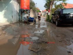 Jalan Kampung Sampang Kota Rusak, Kondisinya Mirip Areal Persawahan