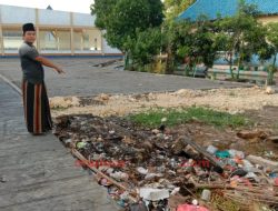 Bongkar Bak Sampah Milik Warga, Pelaksana Proyek Jalan Lepas Tanggung Jawab
