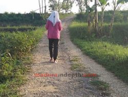 Jalan Desa Giring Barat Rusak, Perangkat Desa Malah Minta Carikan Dermawan