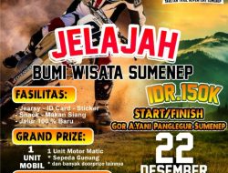 500 Peserta Ramaikan Event Jelajah Bumi Wisata Sumenep