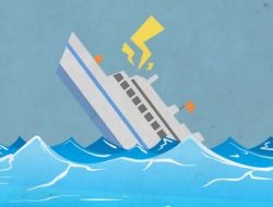 Dihantam Gelombang, Perahu Nelayan Karam di Perairan Dungkek