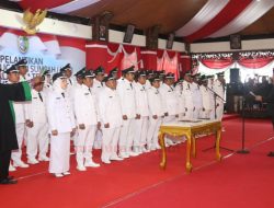 Lantik Kades Terpilih, Bupati Slamet Junaidi Ajak Majukan Desa