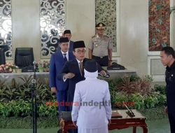 PAW, Bupati Pamekasan Resmi Lantik Kades Murtajih