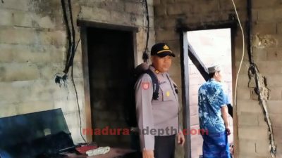 Rumah Kades di Sumenep Terbakar