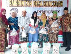Pemdes Bancelok Salurkan BPNT Secara Terbuka