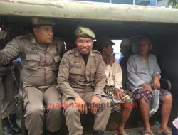 Empat Gepeng Diamankan, Satpol PP Temukan Sajam