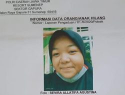 Sevira Allatifa Agustina, Siswi SMP di Sumenep Dikabarkan Hilang