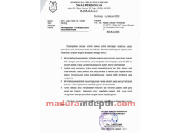 Antisipasi Isu Penculikan Anak, Disdik Sumenep Terbitkan Surat Edaran