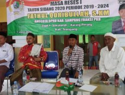 Fathul Qoribullah Lakukan Reses di Karang Penang, Masyarakat Minta Kejelasan Program Tower Desa