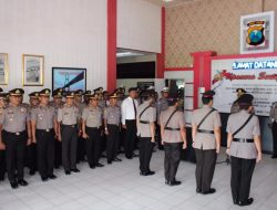 Kapolres Bangkalan Lantik Dua Pejabat