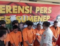 Polisi Sumenep Bekuk 15 Tersangka Penyalahgunaan Narkoba