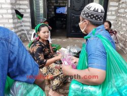Cegah Pandemi Corona, Pemdes Pulau Mandangin Bagikan Ribuan Masker