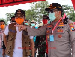 Bangkalan Masuk Zona Merah, Polres Perketat Kendaraan yang Masuk Madura