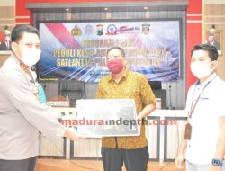 Polres Bangkalan Gelar Giat Peduli Keselamatan Lalu Lintas 2020