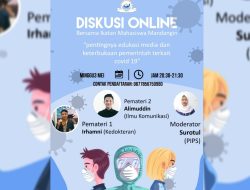 IMADA Peduli, Stop Penyebaran Hoax Covid-19 dengan Diskusi Online