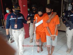 Tiga Spesialis Curanmor Bangkalan Dihadiahi Timah Panas Saat Dibekuk Polisi