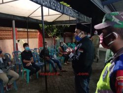 Belasan TKI Sampai di Posko Covid-19 Jembatan Timbang Jrengik Sampang