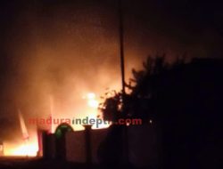 SPBU di Sreseh Sampang Terbakar, 4 Motor Hangus