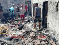 Ditinggal Penghuni, Rumah Warga di Desa Sapeken Hangus Terbakar