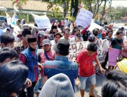 Harga Ayam Turun, Puluhan Peternak Demo Kantor DPRD Pamekasan