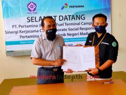 Poltera dan PT Pertamina (Persero) Camplong Teken MoU Kerjasama CSR Bangun Sistem Mesin Batik