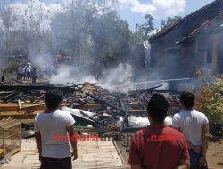 Satu Unit Rumah di Sampang Terbakar Hingga Rata dengan Tanah
