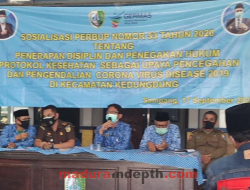Sosialisasi Hukum Protokol Kesehatan, Dinkes Sampang: COVID-19 Ada dan Nyata