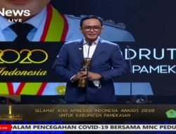 Bupati Pamekasan Terima Apresiasi Indonesia Awards 2020