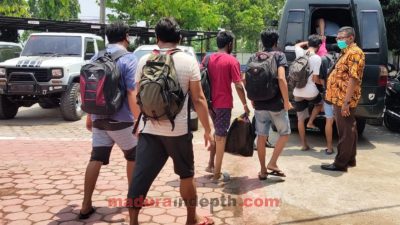 Kejari Bangkalan Kirim 19  Tahanan ke Rutan Kelas II B, Ini Daftarnya